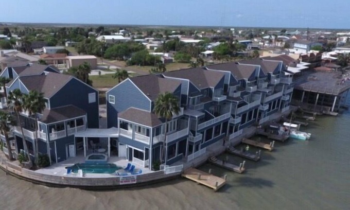 Port Mansfield Condo | Pelican Point #6 -Great Complex! Great Views! Cool off in the swimming Pool!