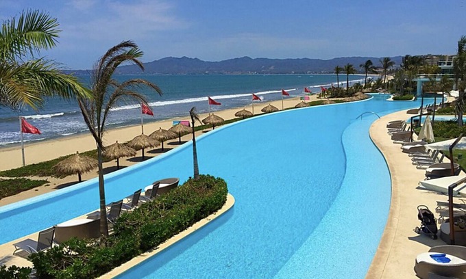 Flamingos Apartment | PENINSULA BEACH FRONT AN OCEAN VIEW, Nuevo Vallarta, Flamingos