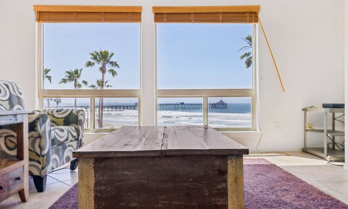 Imperial Beach Condo | Penthouse Beach Escape! Great View. Gated Parking. WiFI. Heated Pool. Sleeps 6n