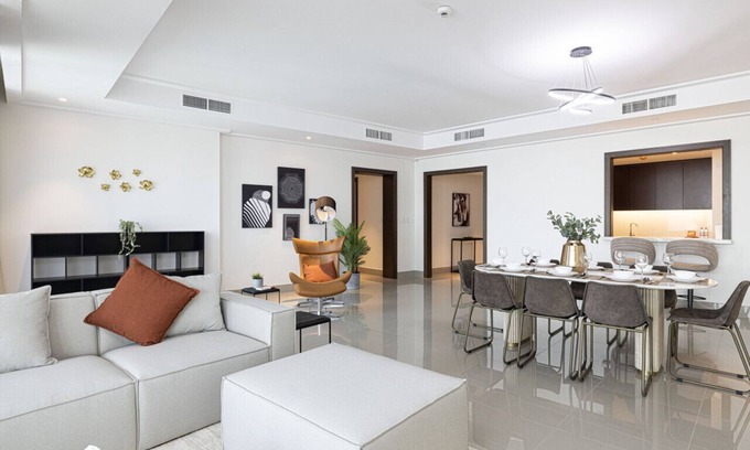Downtown Dubai Apartment | Penthouse Burj Khalifa View | Opera Grand | New 4B
