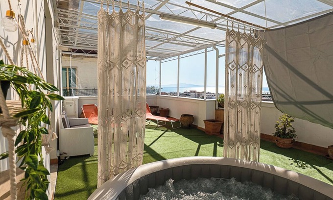 Salerno Apartment | [Penthouse Facing the Sea-Center]