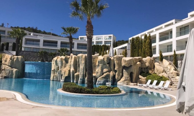 Kiyikislacik Apartment | Penthouse in holiday complex "Horizon Sky" with sensational view -Milas / Mugla