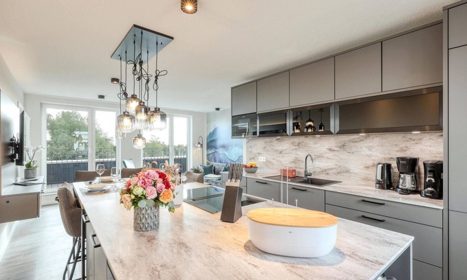 Norderhafen Apartment | Penthouse Nordstrand Deich