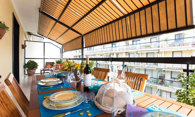 Lido Apartment | Penthouse sea view with large veranda near the beach, 3 bedrooms and 2 bathrooms