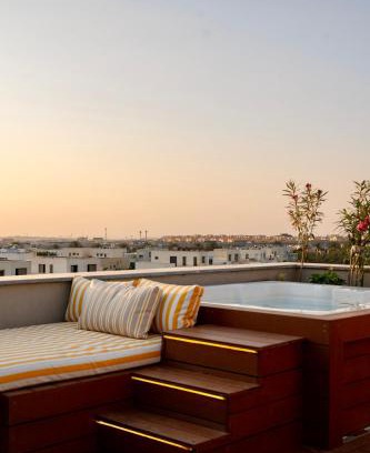 New Cairo Apartment | Penthouse studio with jacuzzi
