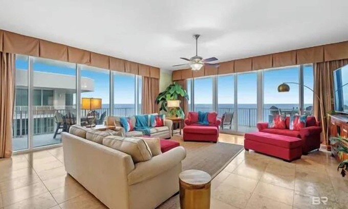 Ono Island Condo | Penthouse Unit Directly on the beach with unbelievable views. Managed by Owner.