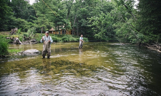 Branch Cabin | Pere Marquette River Fishing Cabin 2