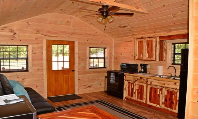 Buchanan Cabin | PET FRIENDLY 🐾 Cabin#1 Swan Bay Cabins & RV Park, Paris Tn, Kentucky Lake