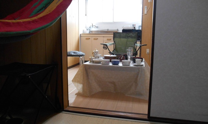 Minato House | Pet friendly, close to USJ and the planned Expo site. Wooden log house style rooms