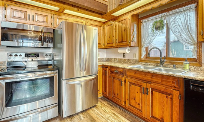 Whitefish House | Pet Friendly, Cozy Whitefish Cabin with Mountain Views