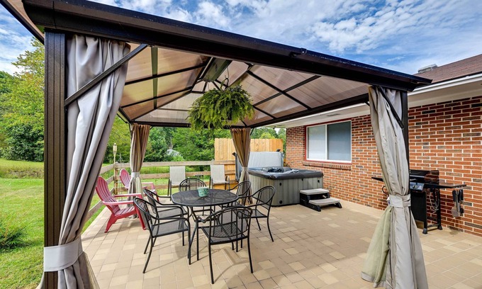Clayton House | Pet Friendly Home w/Hot Tub, Patio & Game Room!