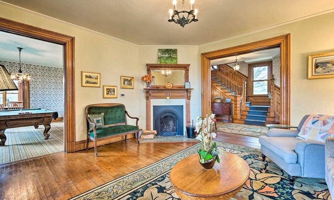 Port Henry House | Pet-Friendly Moriah Homestead w/Fire Pit!