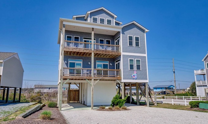 Ocean City Beach House | Pet Friendly Retreat: Ocean and Sound Views, Steps to the Beach!