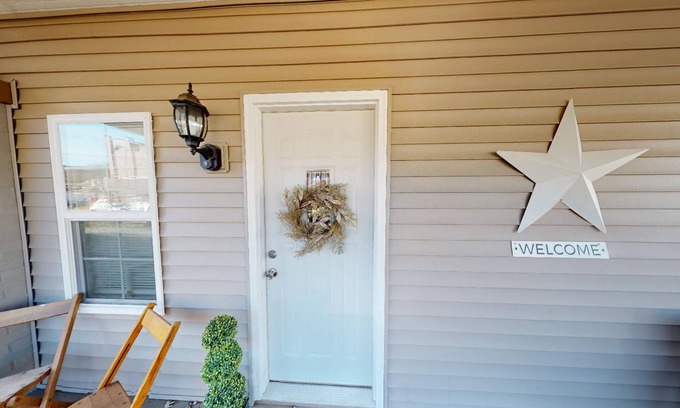 Nelsonville House | Pet Friendly Vacation Home Rental with Hot Tub near Hocking Hills in Nelsonville