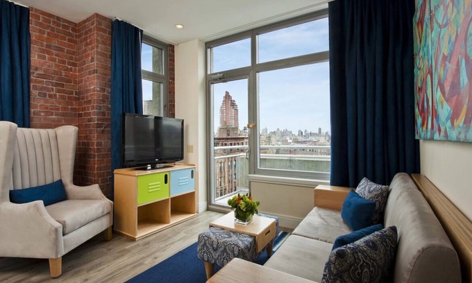 Central Park West Hotel | Pets Allowed, Loft With Terrace Room at Arthouse Hotel New York City