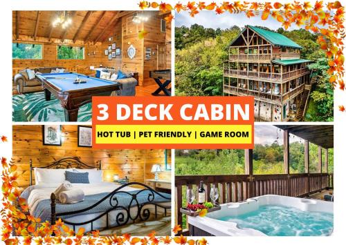 Sevierville House | Pets OK! Hot Tub, Wi-Fi, Game Room
