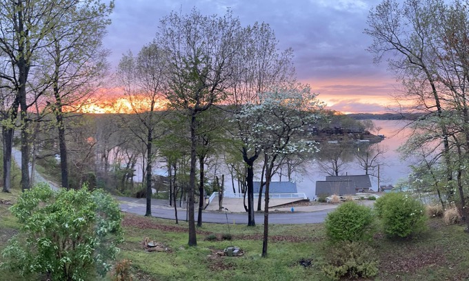 Camdenton House | Pets! Spectacular view of the cove + main channel! Much to do nearby.