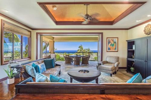 Kamuela Apartment | ❤PiH❤ OCEAN BREEZE Panoramic Ocean View Mauna Kea Resort Optional Privileges