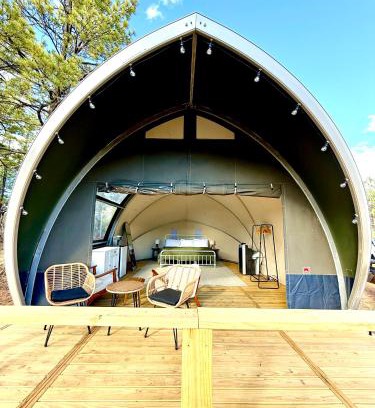 McIntosh Other | Pinetop Glamping Tent at Manzano Mountain Retreat