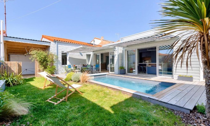 Les Sables d'Olonne House | Piscine - 8 personnes - Les Sables d'Olonne