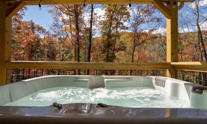 Asheville Apartment | Pisgah Retreat w/Hot Tub & Private River Access