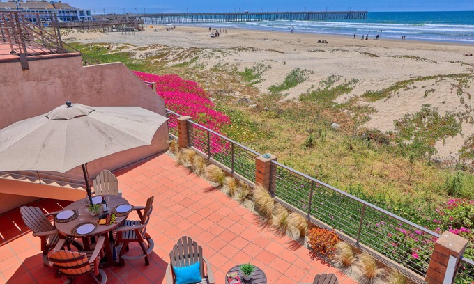 Downtown Condo | Pismo Shores #126: Beachfront and wave ready!