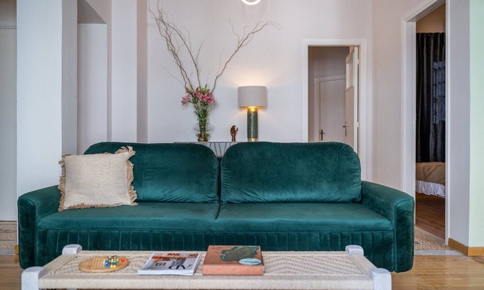 Kypseli Apartment | Pistachio – A Luxurious Aegina-Inspired Oasis in Athens