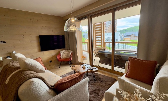 Bergers Condo | Pistes à proximité | T3 avec balcon | Piscine