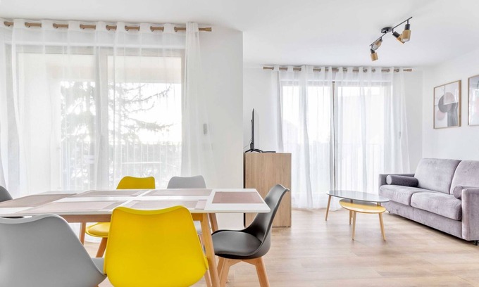 Le Tremblay Apartment | Pleasant apt with balcony -6P-Proche Disney/Paris