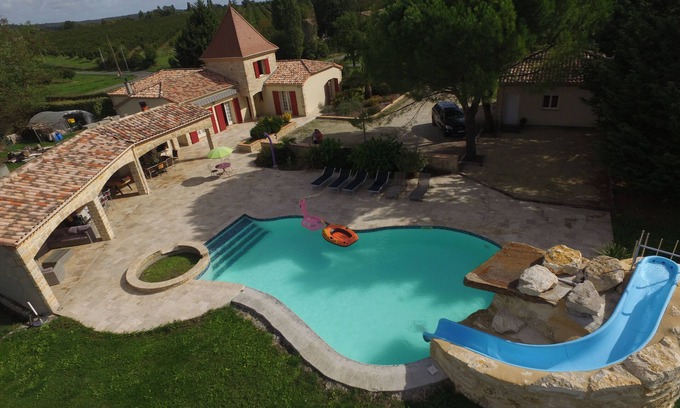 Beaugas House | Pleasant house with swimming pool in the countryside. Golf 6km