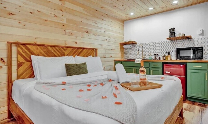 Canadensis House | Pocono Modern in the Pines | Firepits