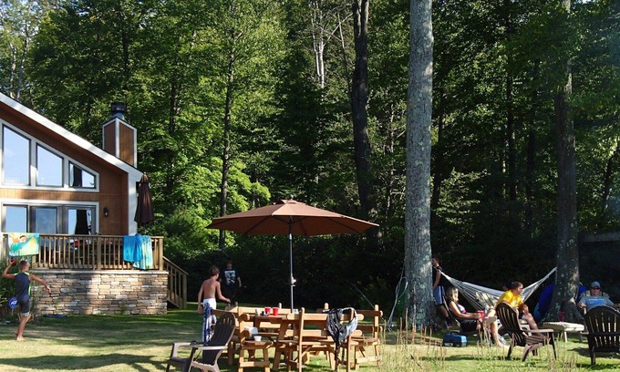 Lake Ariel House | Poconos Lakefront Home-Amazing sunset/views FULL WEEK RENTALS ONLY No Hot tub!