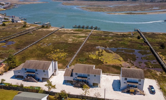 Chincoteague House | Pony Swim Crossing - Gorgeous Water Views!