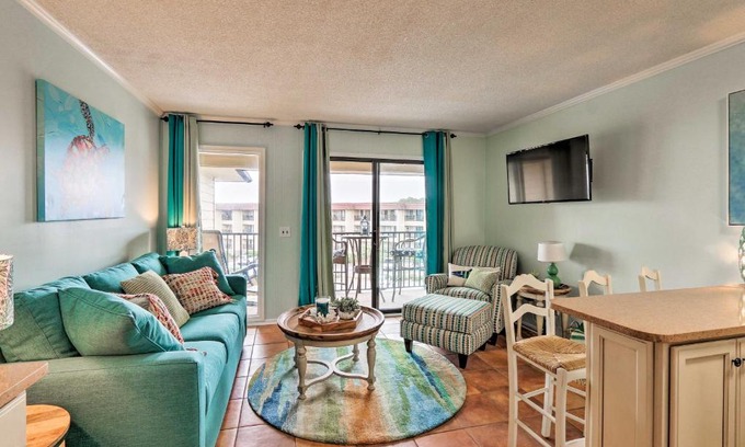 Folly Field Apartment | Pool, Beach and Ocean View Hilton Head Resort Condo