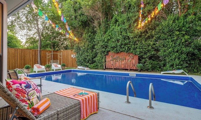 Westworth Village House | Pool, Hot Tub near Dickies Arena, Stockyards & TCU