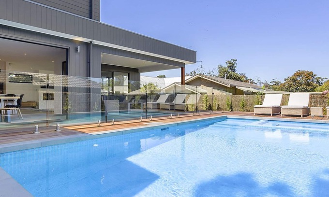 Mount Martha House | Pool - Spa and 300m Walk To Beach