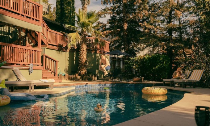 Redding House | Pool Sunset View Game Room Full Kitchen