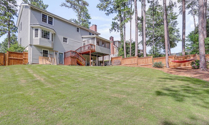 Warner Robins House | Pool & Tennis Court Access: Home in Warner Robins