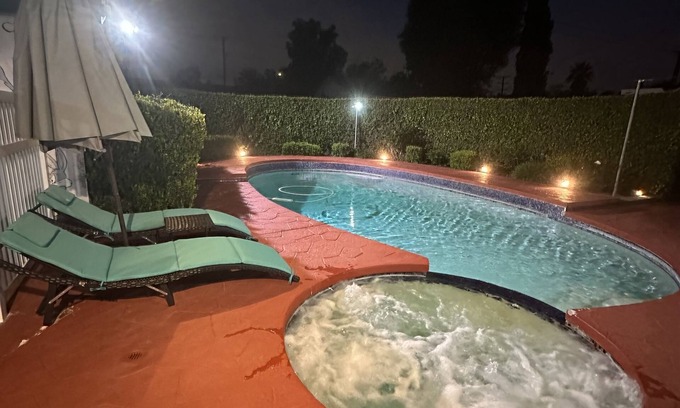 North Hills West House | Poolside Getaway Vacation Home