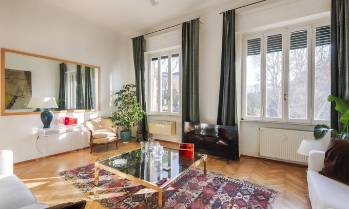 Quartiere III Pinciano Apartment | Popolo Square Luxury Two Bedroom Apartment