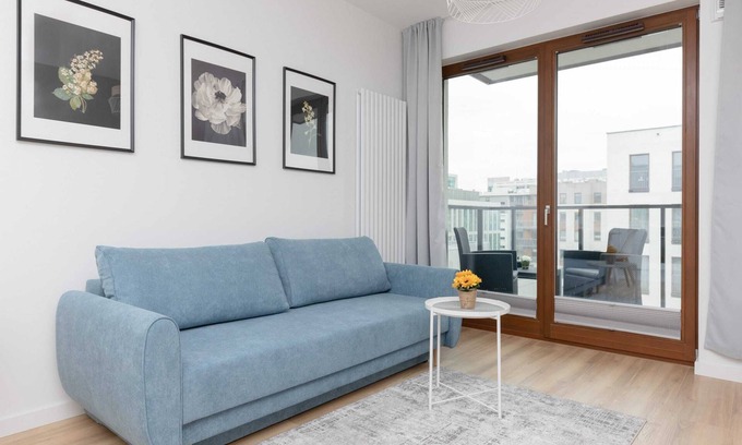 Mokotow Apartment | Postępu 12D | Bright Apartment | Parking