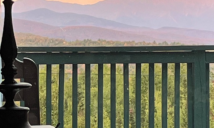 Bethlehem House | Post Card Views of Mt.Washington Presidential Range - Ski Bretton, Cannon, Hike!