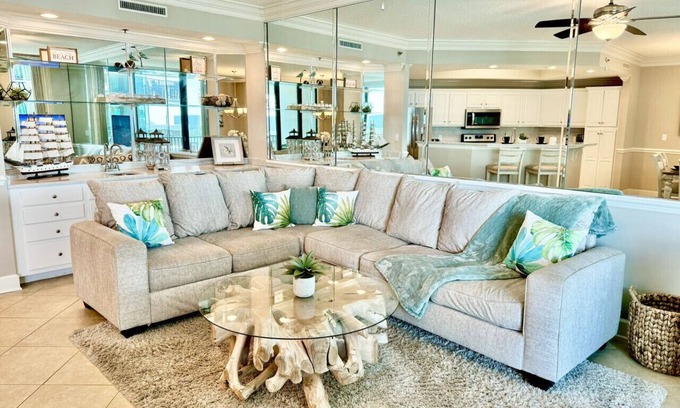 Orange Beach Condo | Premier Location, Now Pet Friendly! Spacious Condo With Great View Of The Bay!