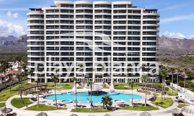 San Carlos Condo | Premier Playa Blanca Condo 504: 1BR, 2BA, Beachfront,Ocean Views,Hotel Services