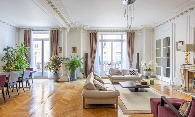 Chaillot Apartment | Prestigious Apartment Paris Trocadero 230m2 fully air conditionned