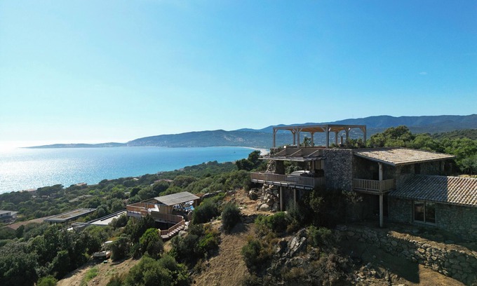 Olmeto Villa | Prestigious villa with sea view, swimming pool and pool house - Golfe du Valinco