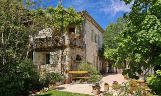 Roquecor Villa | Pretty stone villa-heated and secure swimming pool-wooded garden of 2500 m2