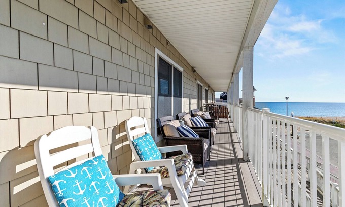 Old Orchard Beach Condo | Prime oceanfront location at the Grand Victorian