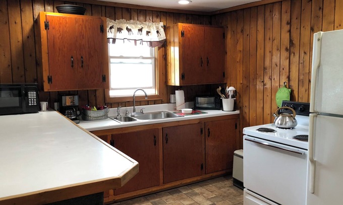 Otis Cabin | Pristine Beech Hill Pond Cabin Near Acadia National Park