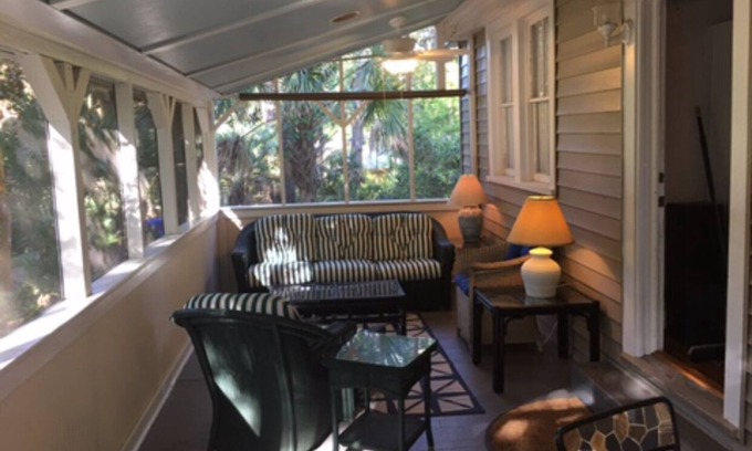 Folly Beach House | Privacy and Seclusion - Marsh View 150 Yards from Front Beach